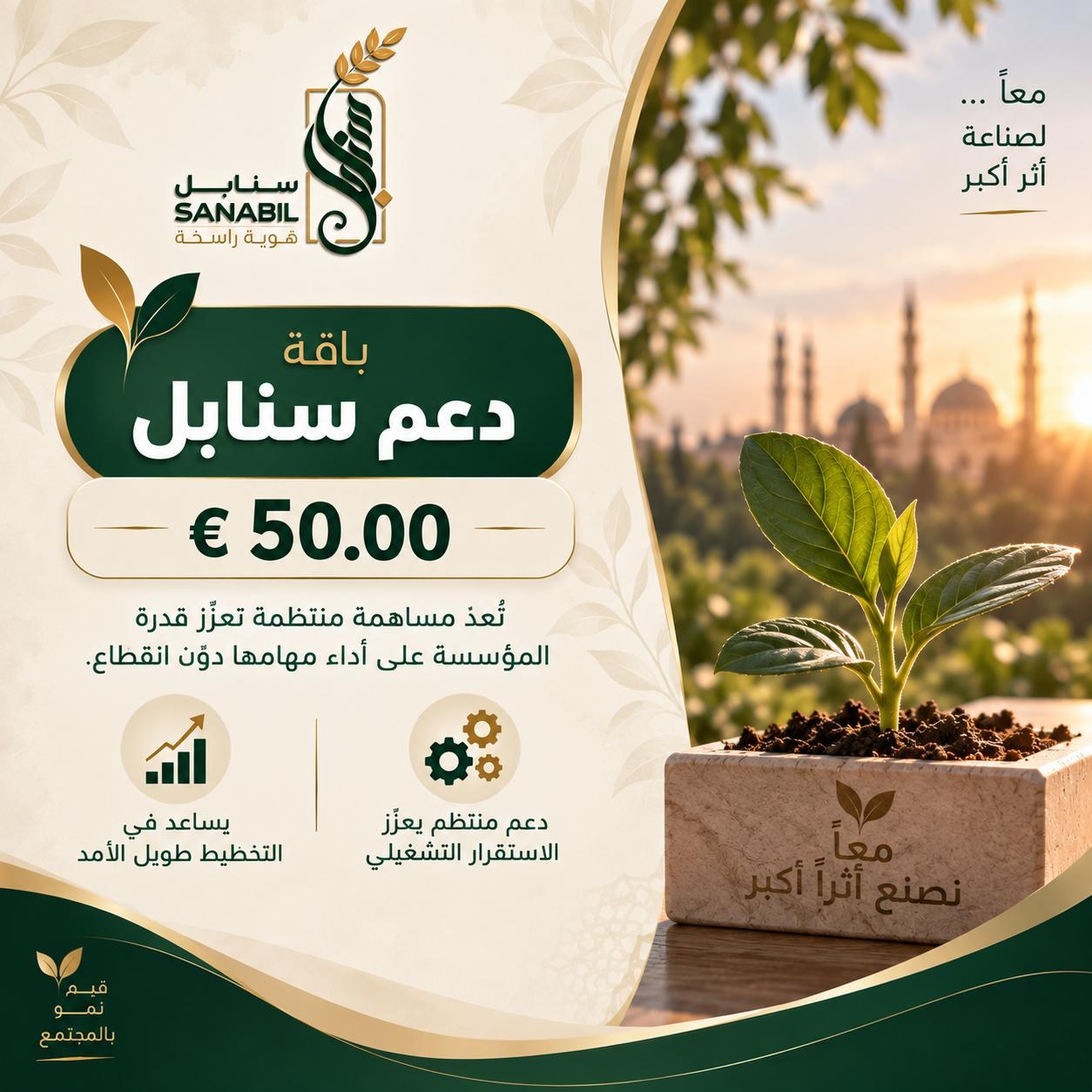 باقة "دعم سنابل"